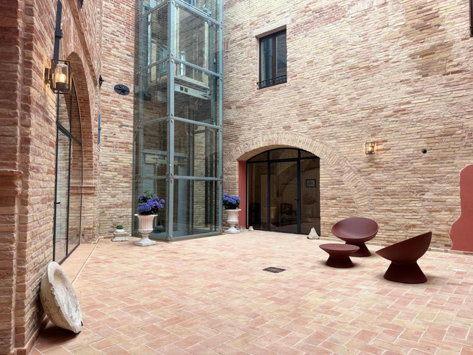 Dimora Santa Chiara Lägenhet Ripatransone Exteriör bild